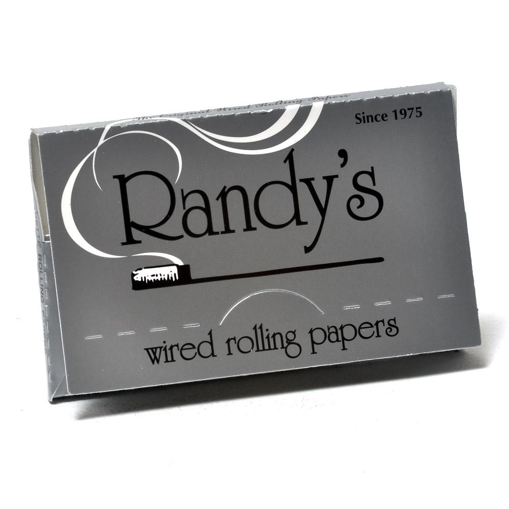 RANDY'S | 'Retail Display' 1 1/4 Size Rolling Papers | 83mm - Wired - 25 Count - 3