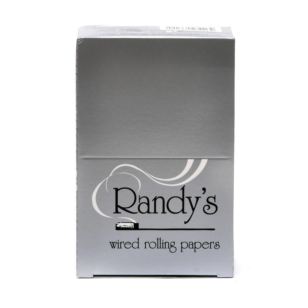 RANDY'S | 'Retail Display' 1 1/4 Size Rolling Papers | 83mm - Wired - 25 Count - 2