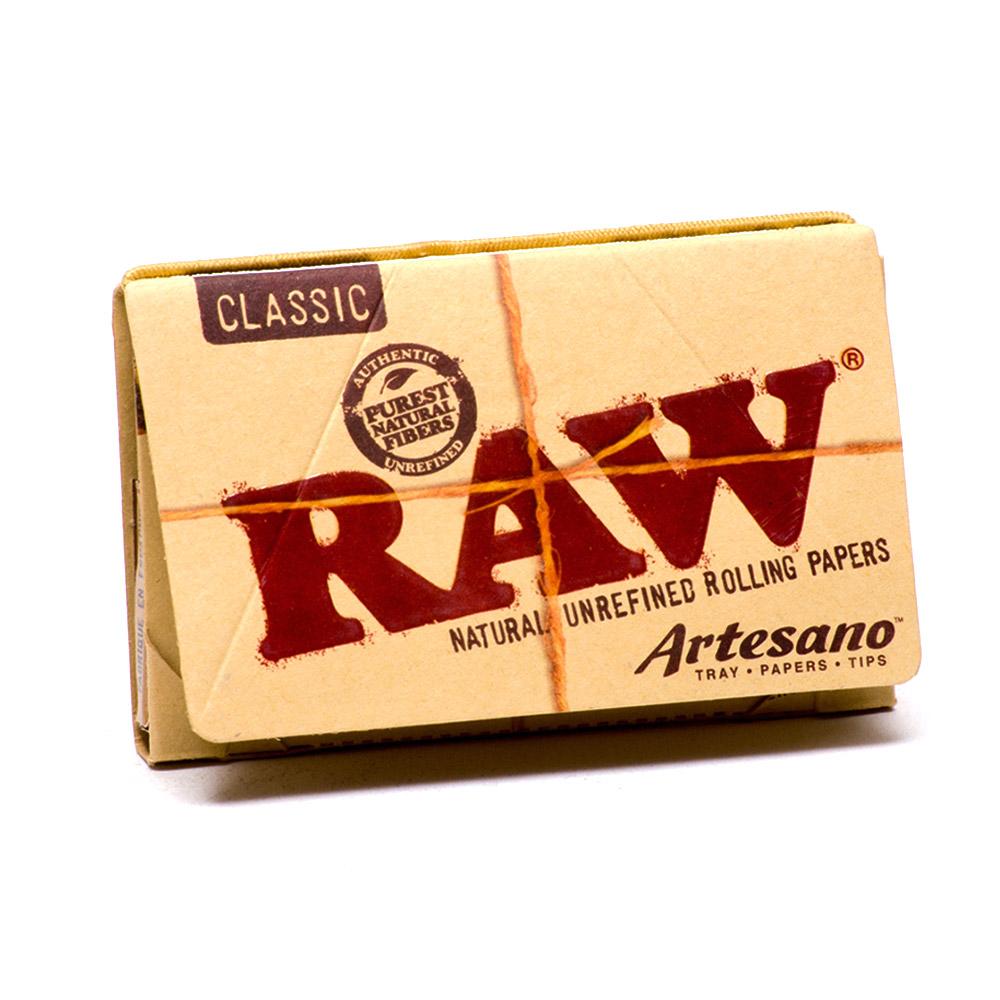 RAW Artesano 1 1/4" Rolling Papers with Tips - 15 Count - 2