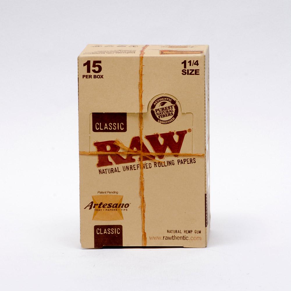RAW Artesano 1 1/4" Rolling Papers with Tips - 15 Count - 3