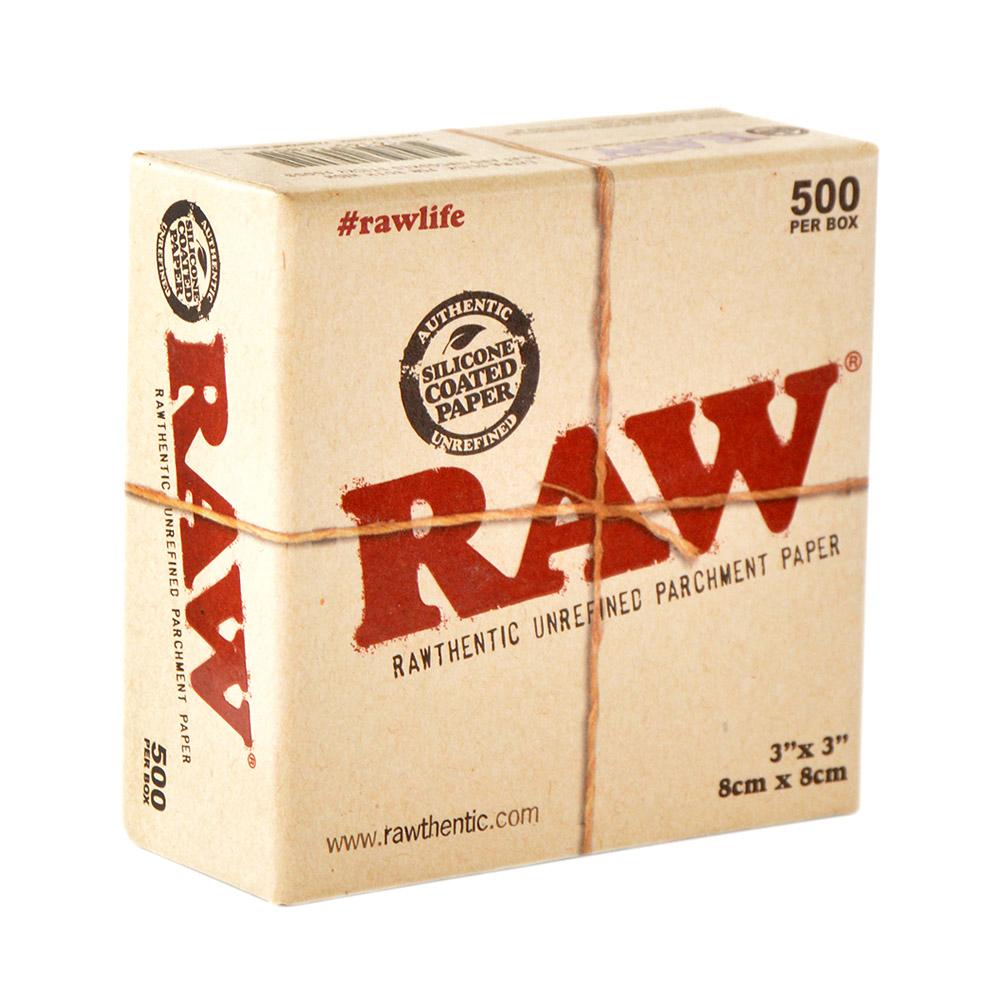 RAW | Parchment Squares | 3in x 3in - Natural - 500 Count - 2