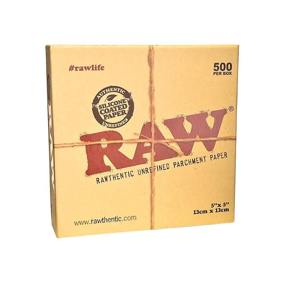 RAW | Parchment Squares | 5in x 5in - Natural - 500 Count - 4
