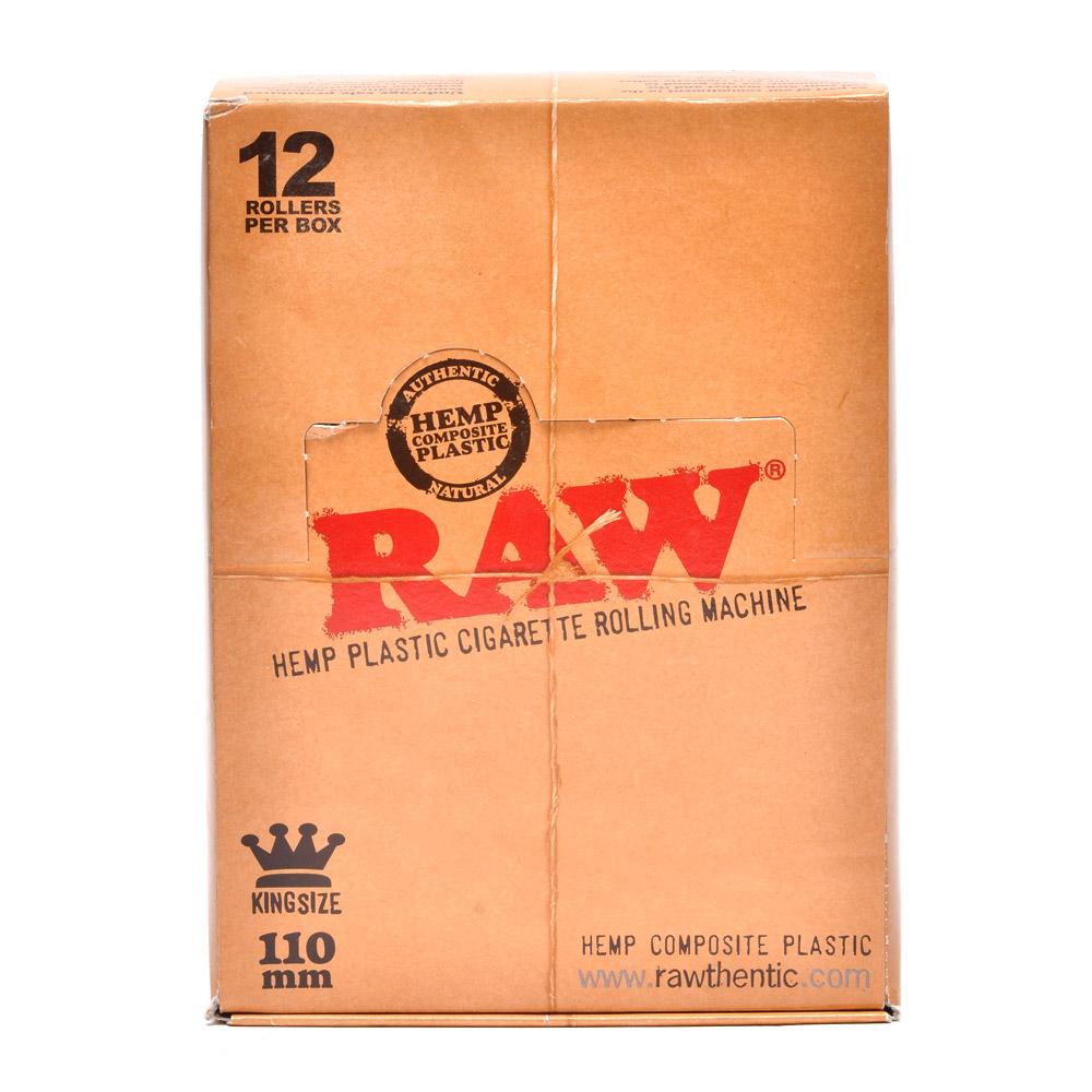 RAW | 'Retail Display' Rolling Paper Machine | 110mm - Hemp Plastic - 12 Count - 2