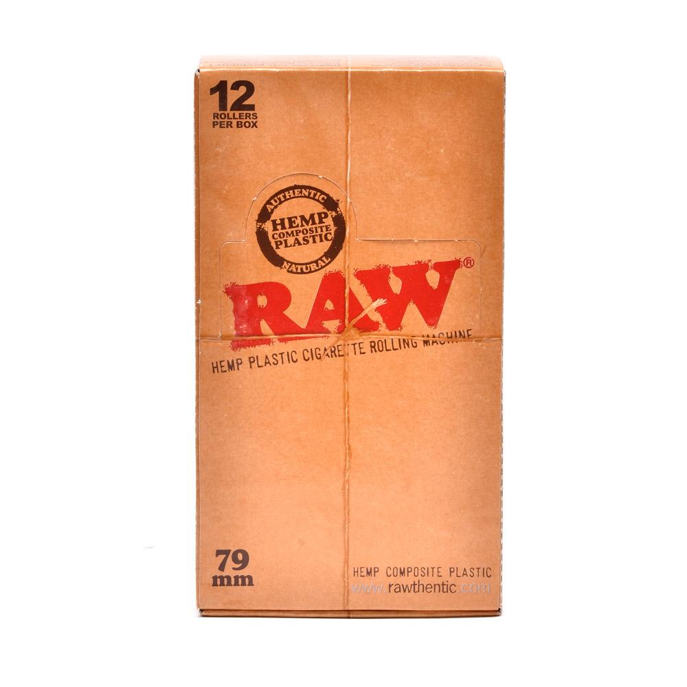 RAW | 'Retail Display' Rolling Paper Machine | 79mm - Hemp Plastic - 12 Count - 2