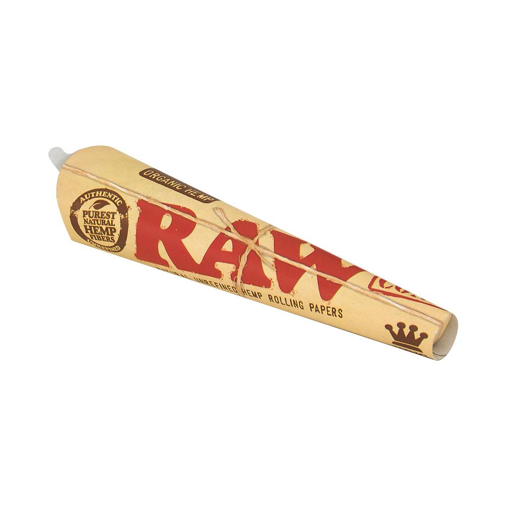 RAW | 'Retail Display' King Size Pre-Rolled Cones | 109mm - Organic Hemp Paper - 96 Count - 3