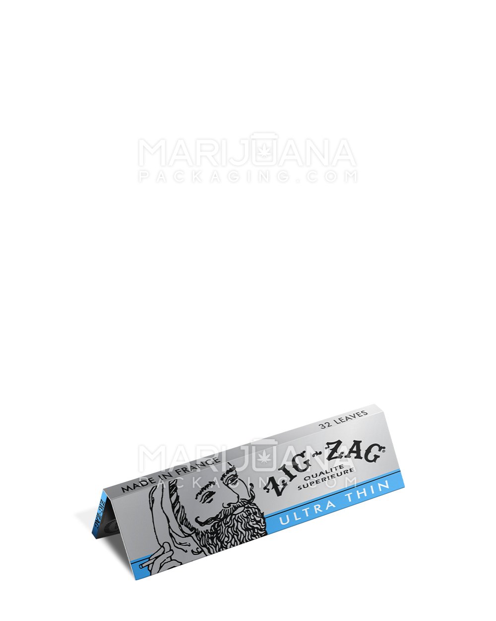 ZIG ZAG | 'Retail Display' Ultra Thin 1 1/4 Size Rolling Papers | 78mm - White Paper - 48 Count - 2