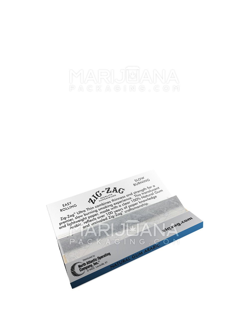 ZIG ZAG | 'Retail Display' Ultra Thin 1 1/4 Size Rolling Papers | 78mm - White Paper - 48 Count - 3