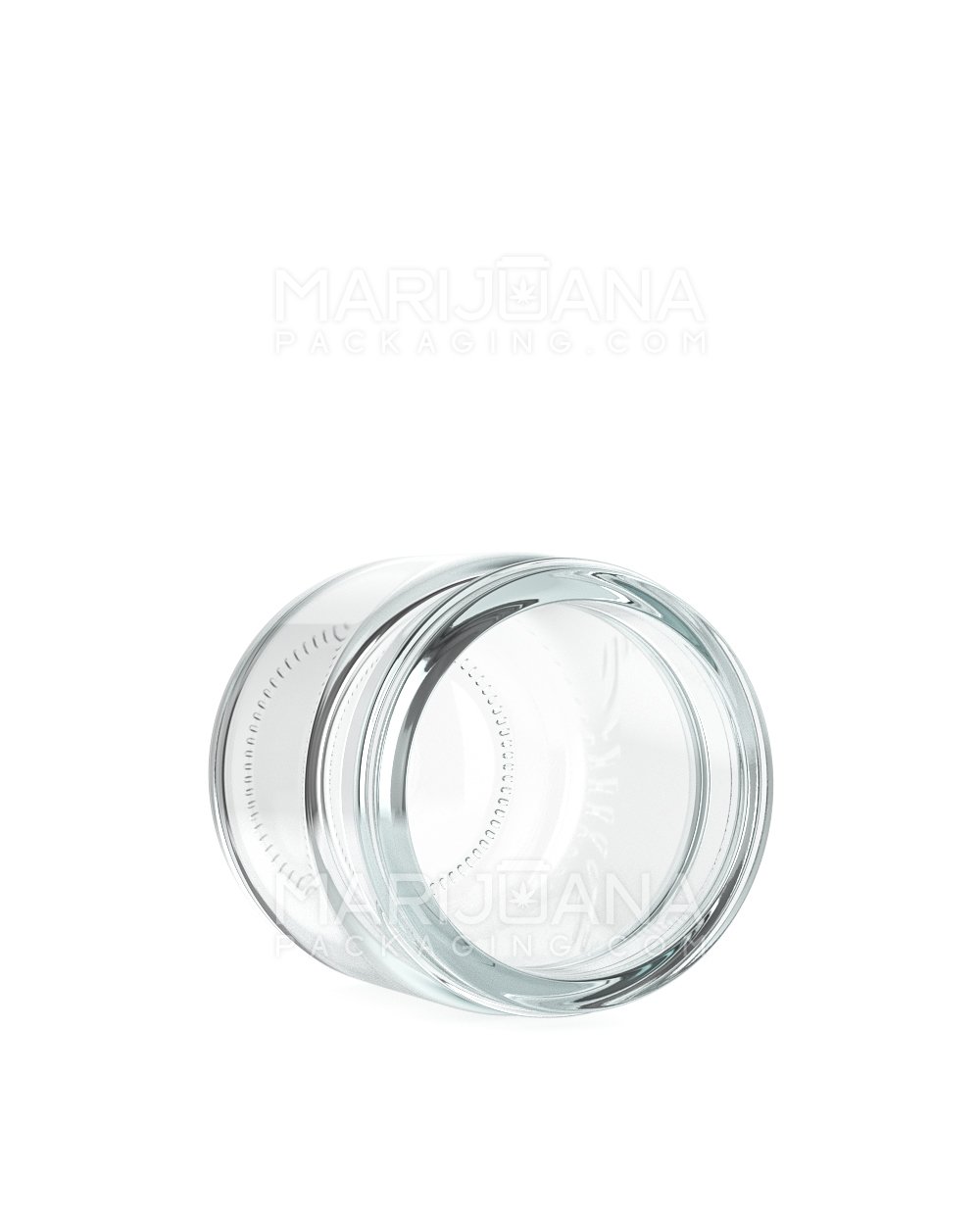 Rounded Base Clear Glass Jars | 53mm - 2.5oz - 32 Count - 3