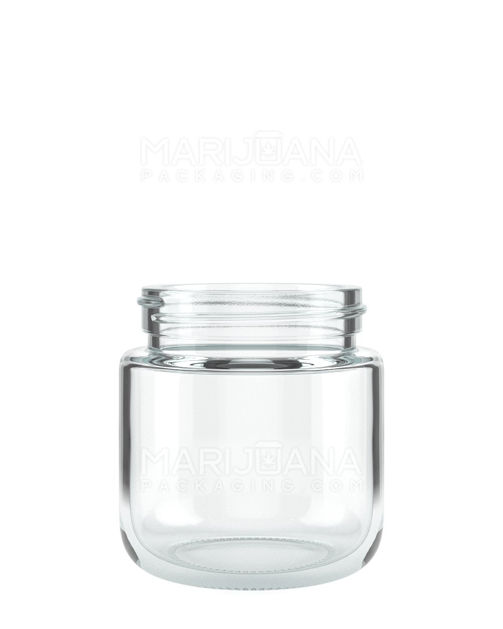 Rounded Base Clear Glass Jars | 53mm - 3.75oz - 32 Count - 1