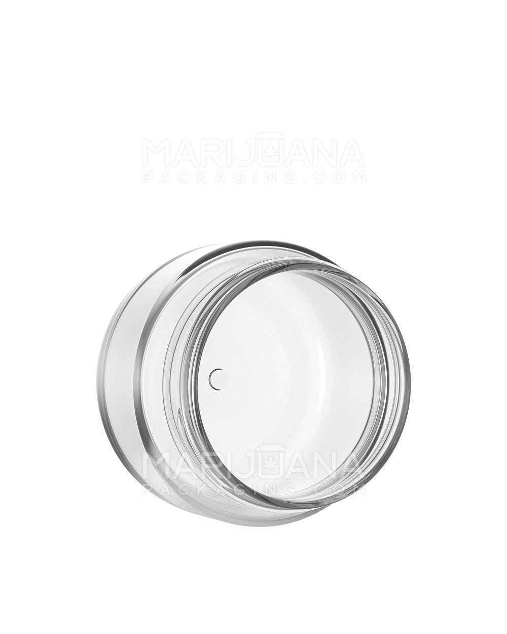Rounded Base Clear Plastic Jars | 53mm - 2.5oz - 600 Count - 3