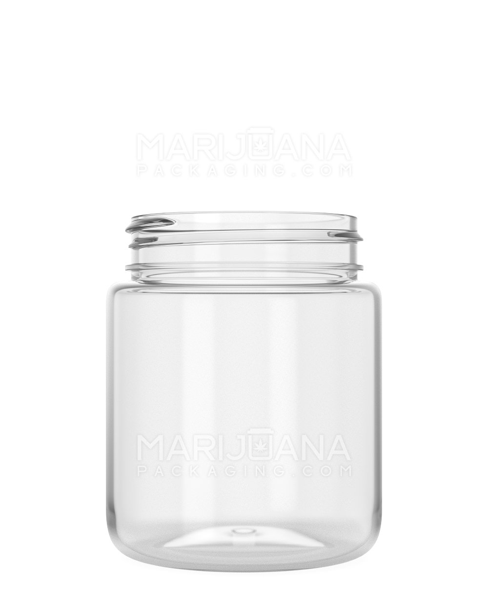 Rounded Base Clear Plastic Jars | 53mm - 5oz | Sample - 1