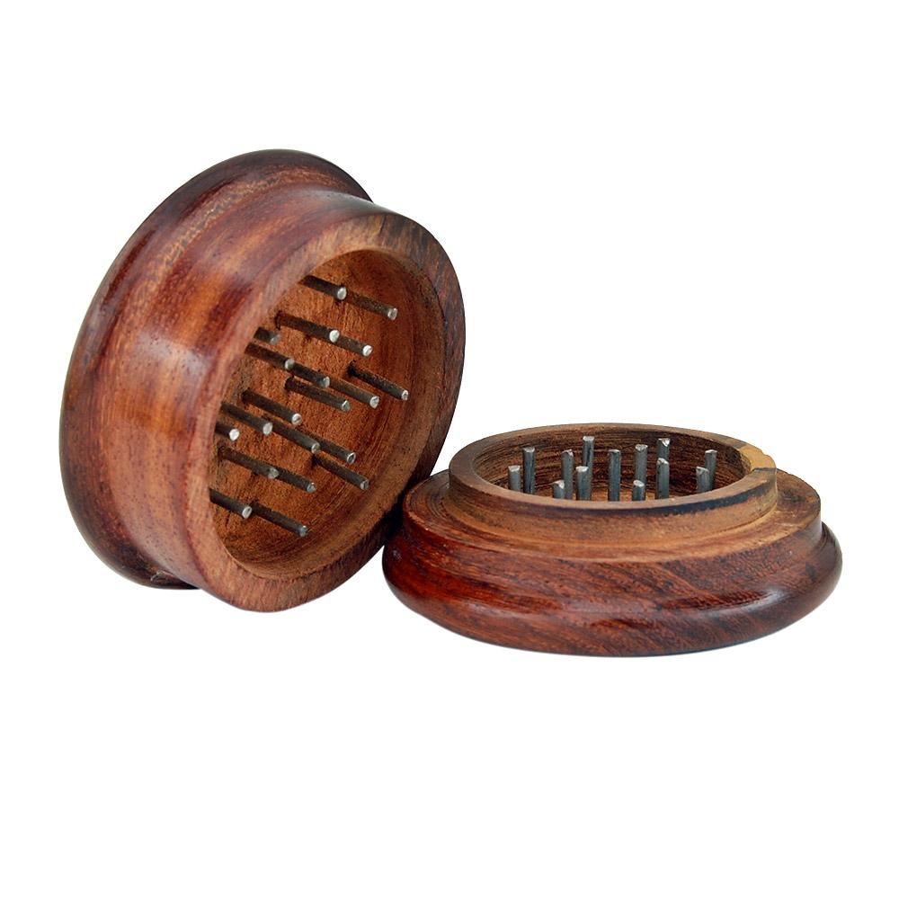 Wood Grinder | 2 Piece - 53mm - Walnut - 5