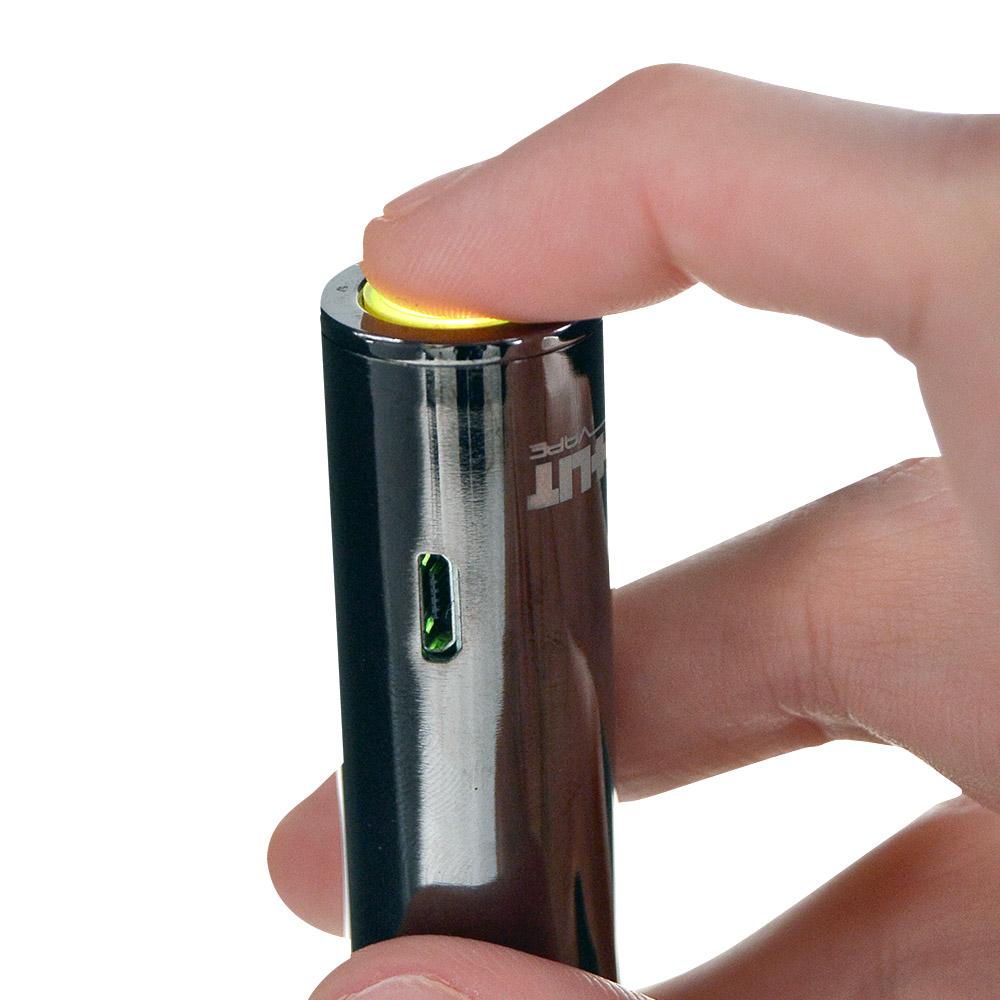 STAYLIT | Variable Voltage Touch Battery | 1500mAh - Gunmetal Metal - 510 Thread - 4