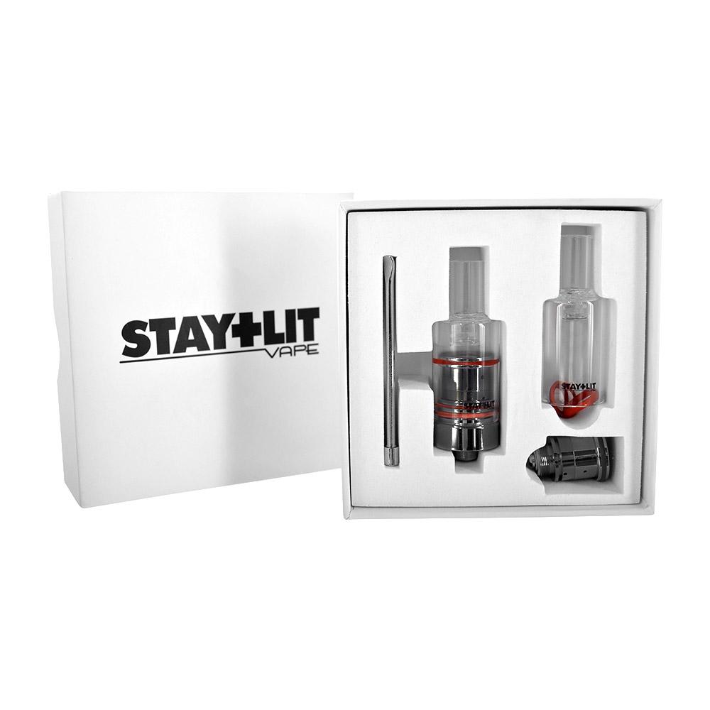 STAYLIT | Gun Metal Ceramic & Glass Rod Atomizer Kit - 7