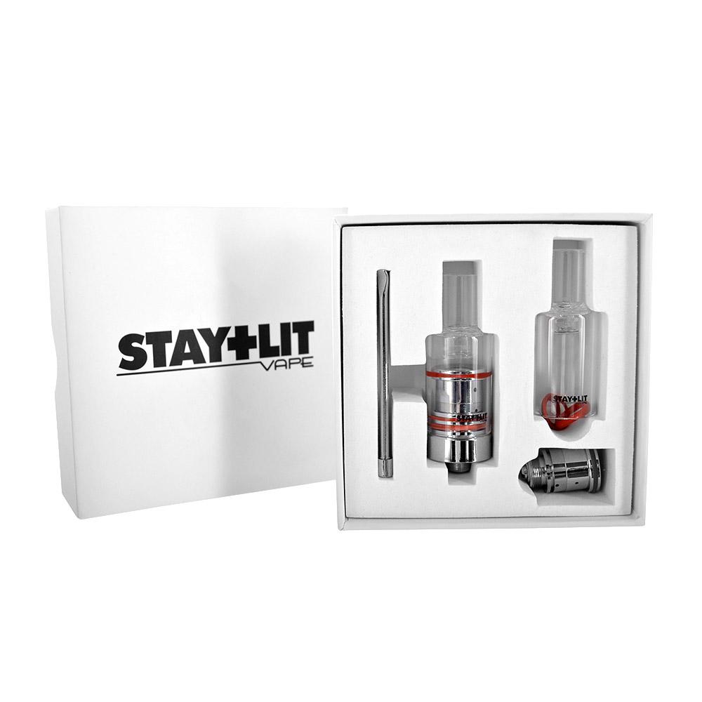STAYLIT | Silver Ceramic & Glass Rod Atomizer Kit - 7