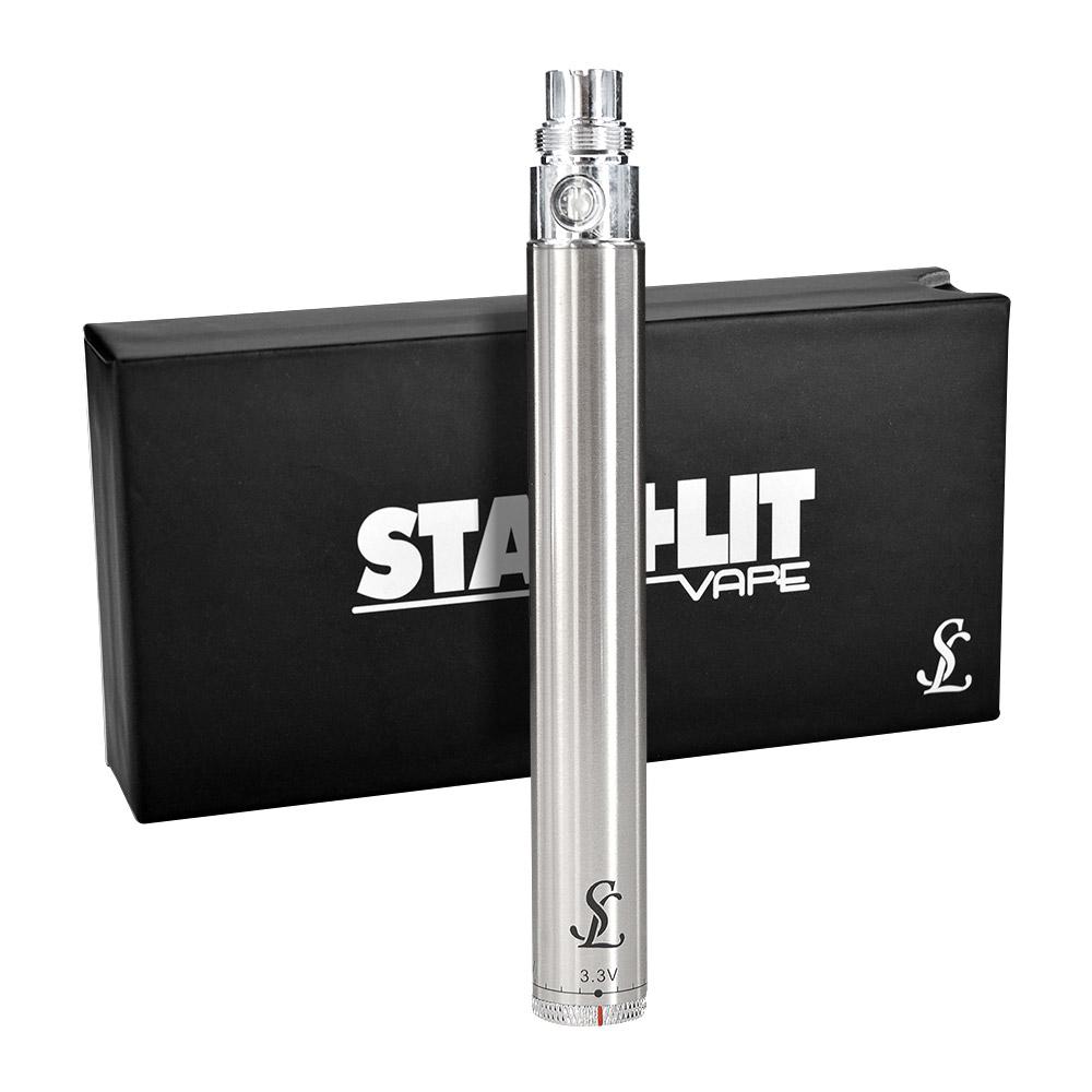 STAYLIT | V2 Adjustable Twist Battery 900mah - Silver - 1