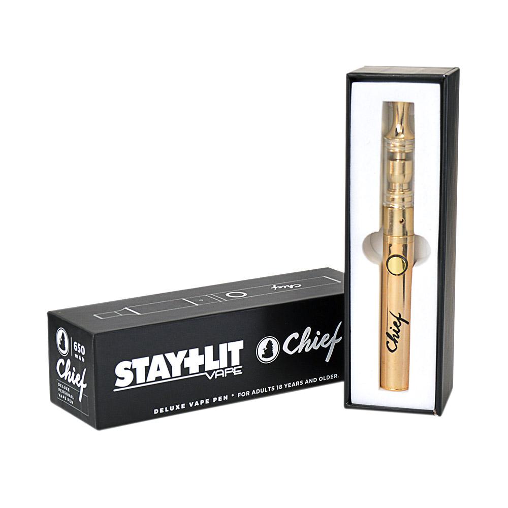 STAYLIT | Chief Vaporizer Pen Kit Gold - 8