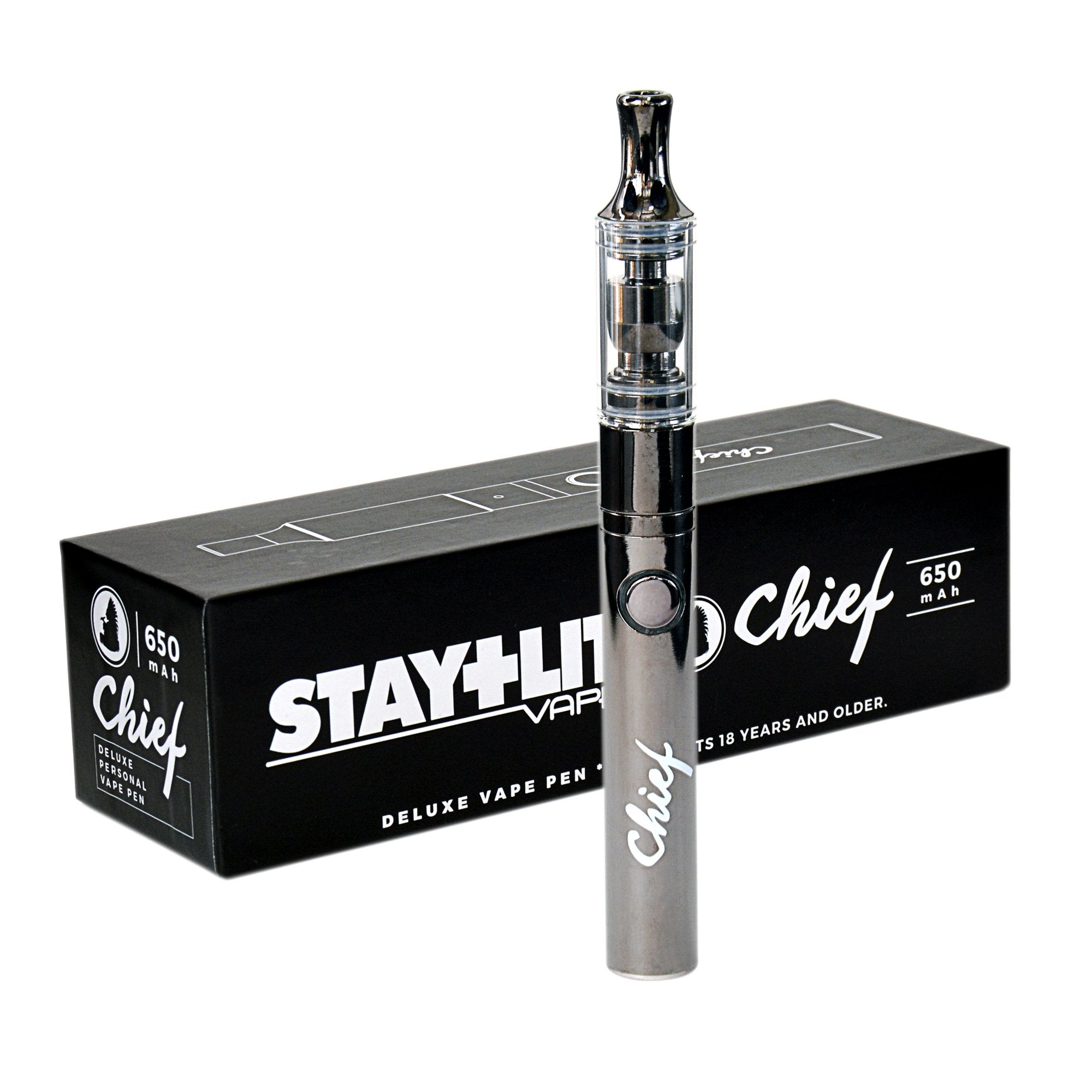 STAYLIT | Chief Vaporizer Pen Kit Gun Metal - 1