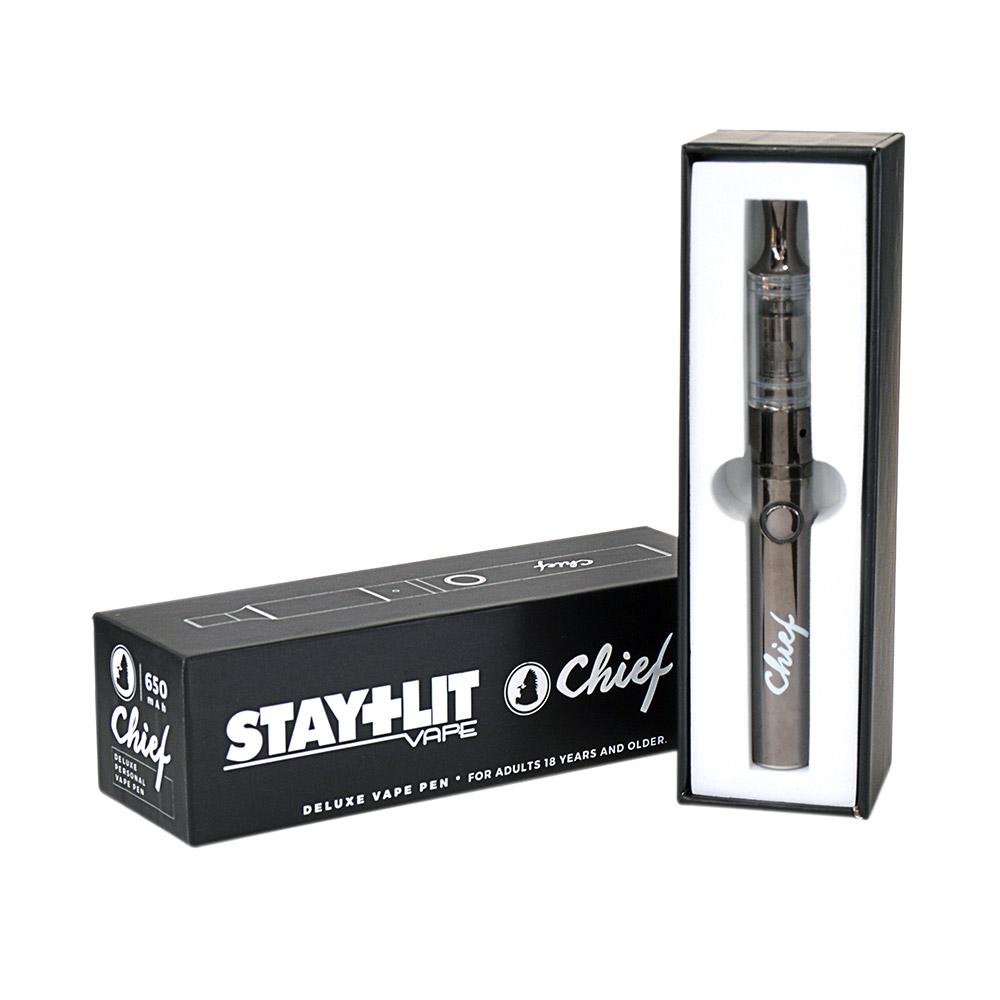 STAYLIT | Chief Vaporizer Pen Kit Gun Metal - 8