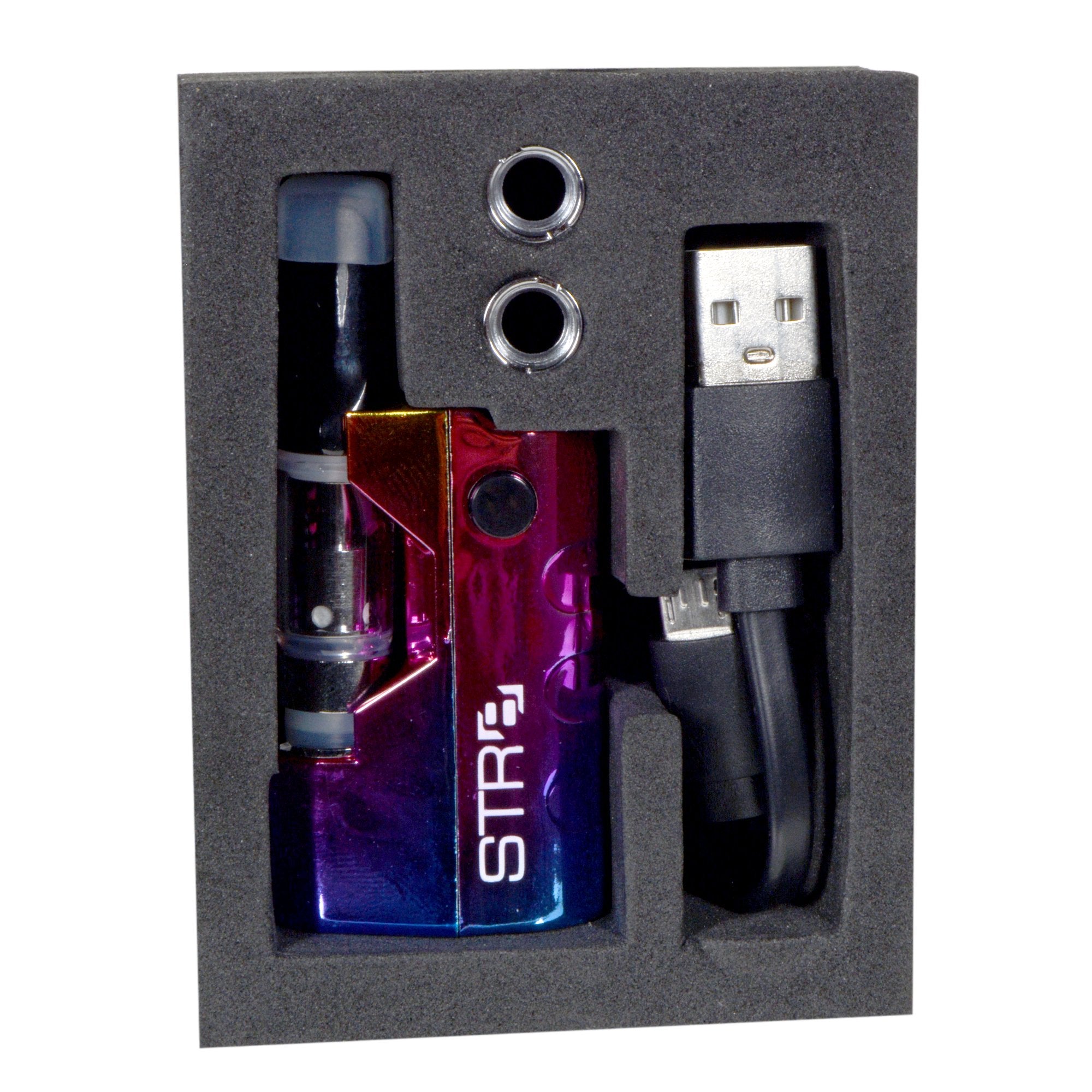 STR8 | 'Retail Display' Micro Plus Vape Battery | 500 mAh - Rainbow - 12 Count - 4