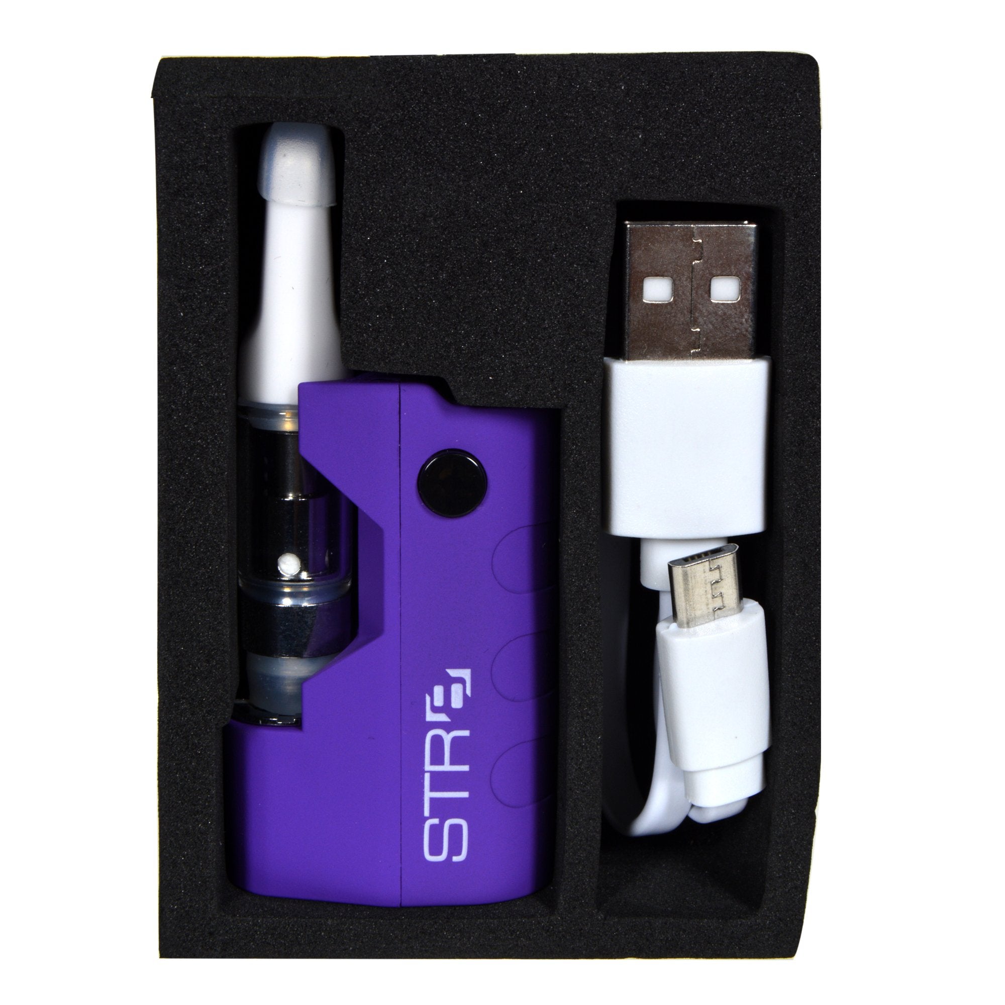 STR8 | 'Retail Display' Micro Vape Batteries | 500 mAh - Purple - 12 Count - 4