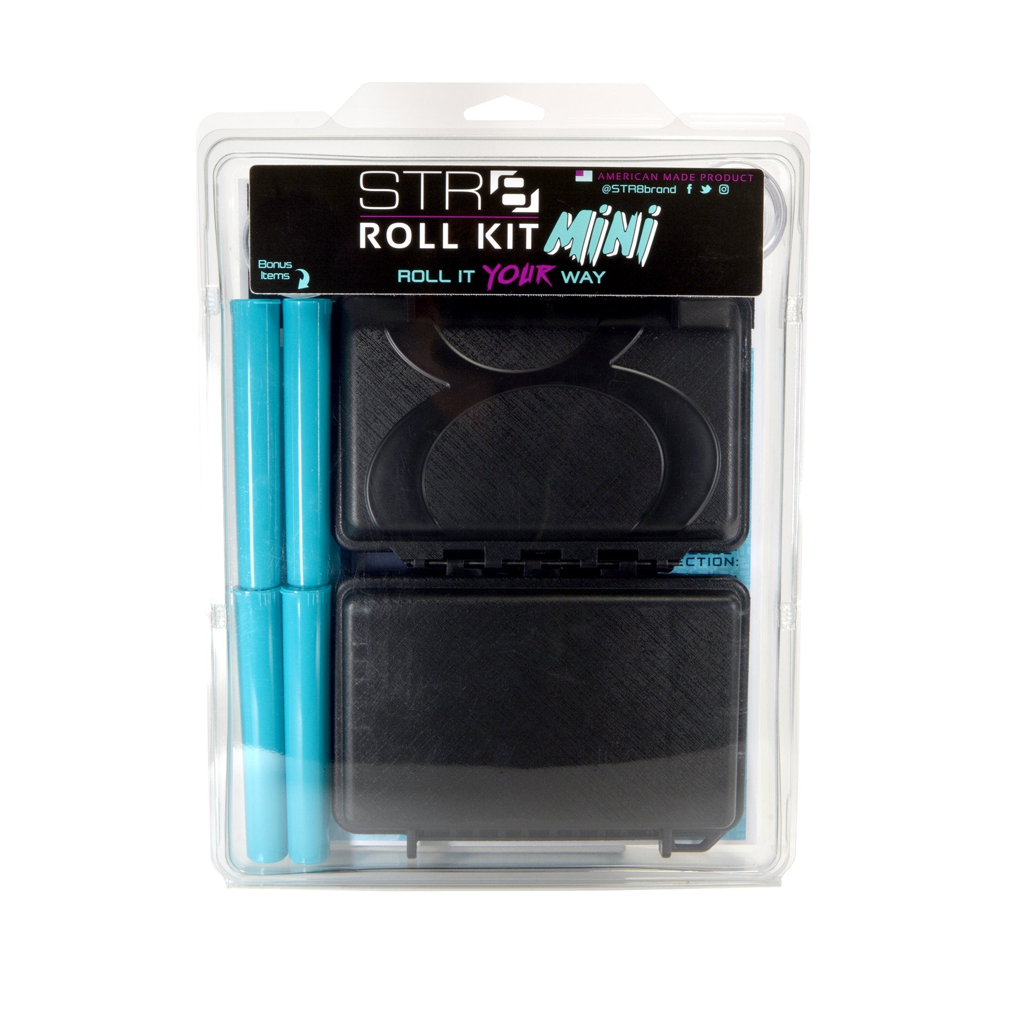 STR8 | Mini Essentials Roll Kit Case - Black - 3