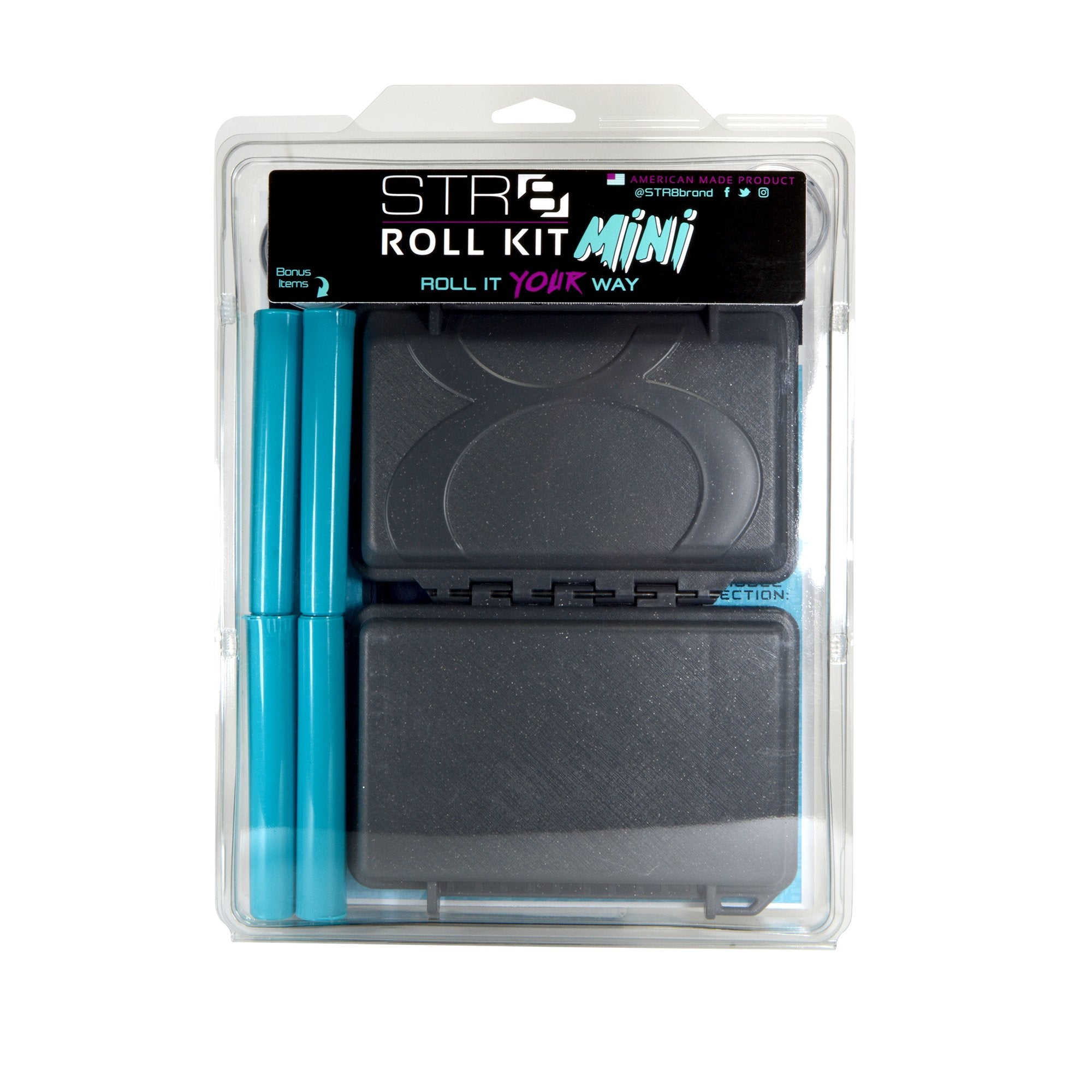 STR8 | Mini Essentials Roll Kit Case - Cosmic Grey - 4