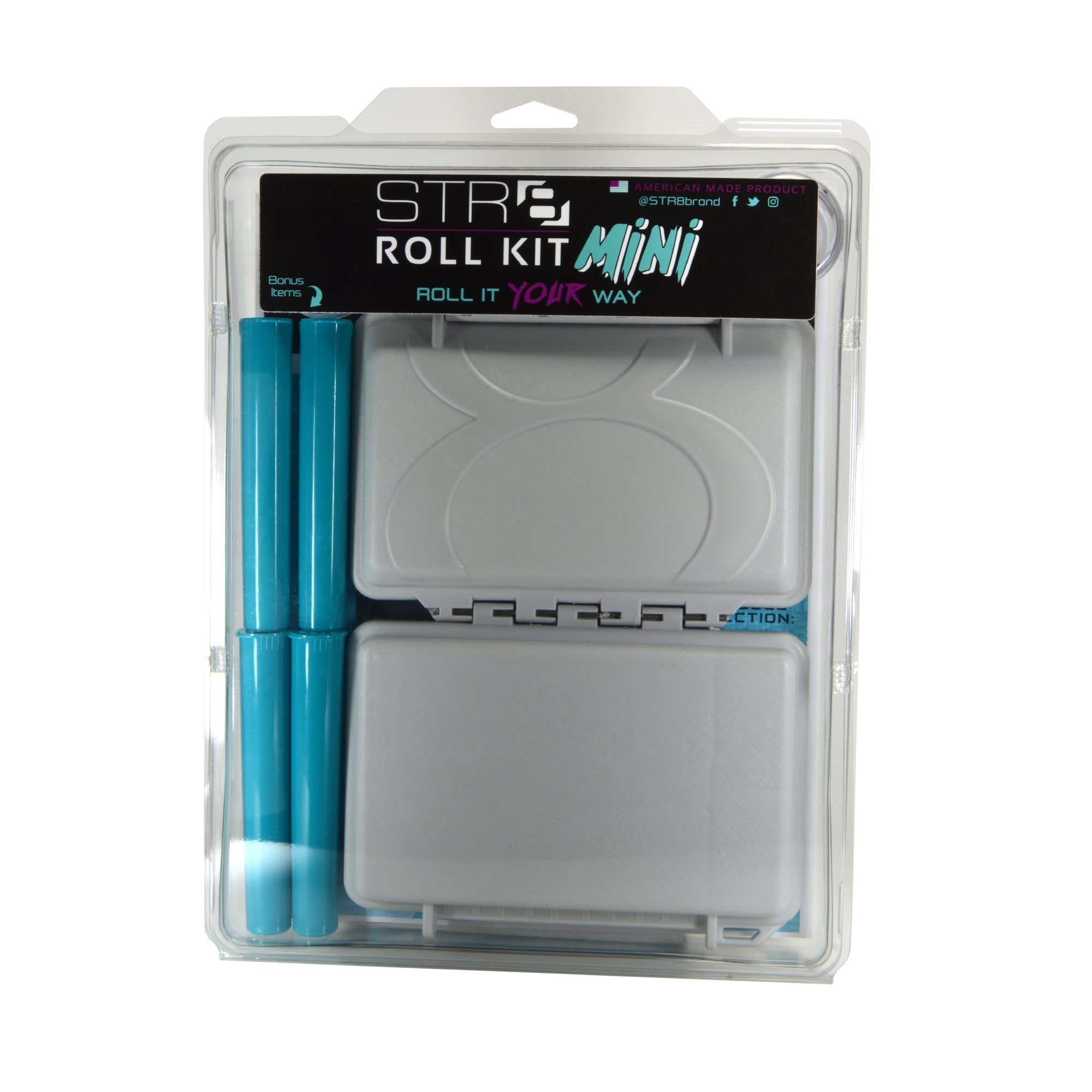 STR8 | Mini Essentials Roll Kit Case - Grey - 3