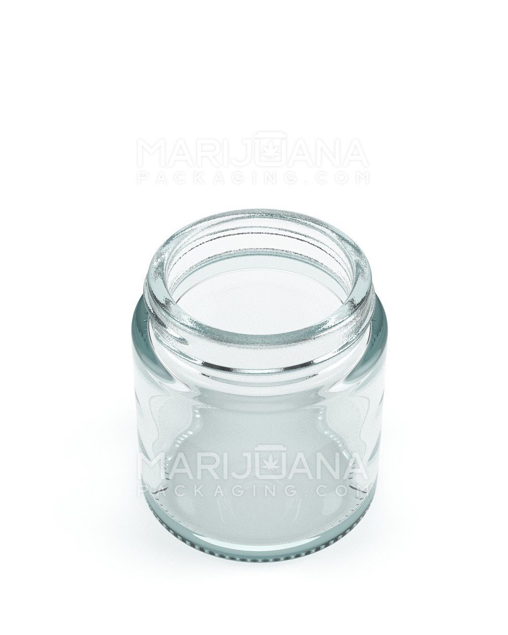 Straight Sided Clear Glass Jars | 50mm - 3oz - 100 Count - 2
