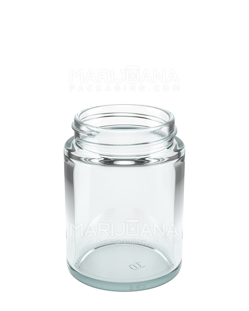 Straight Sided Clear Glass Jars | 50mm - 4oz - 100 Count - 2