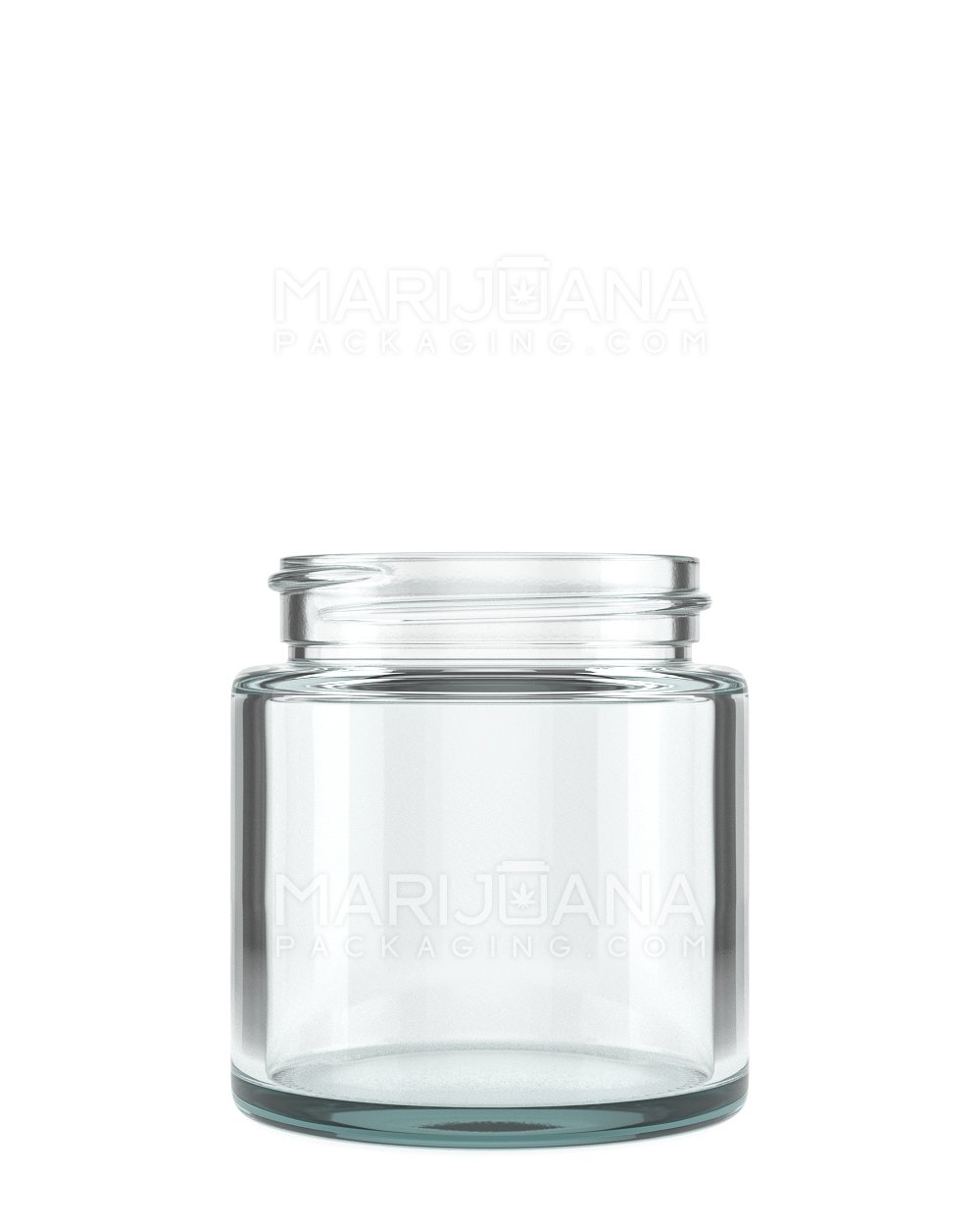 Glass Nug Jars Branded with Your Logo - Custom 420 Promo Item