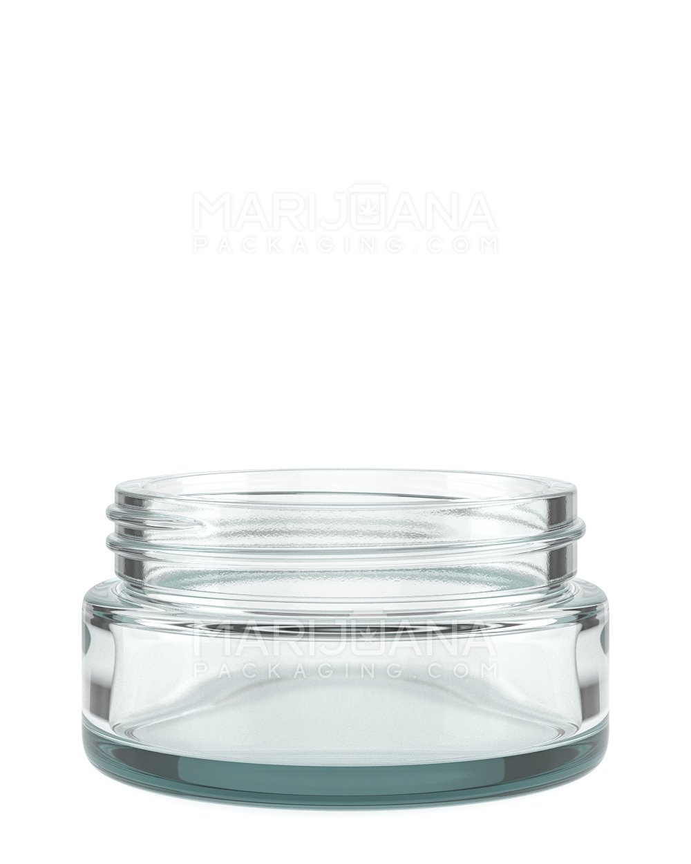 Straight Sided Clear Glass Jars | 63mm - 1.7oz - 96 Count - 1