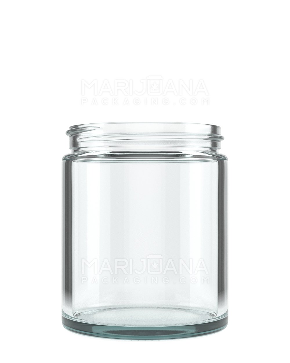 Straight Sided Clear Glass Jars | 63mm - 6oz - 12 Count - 1