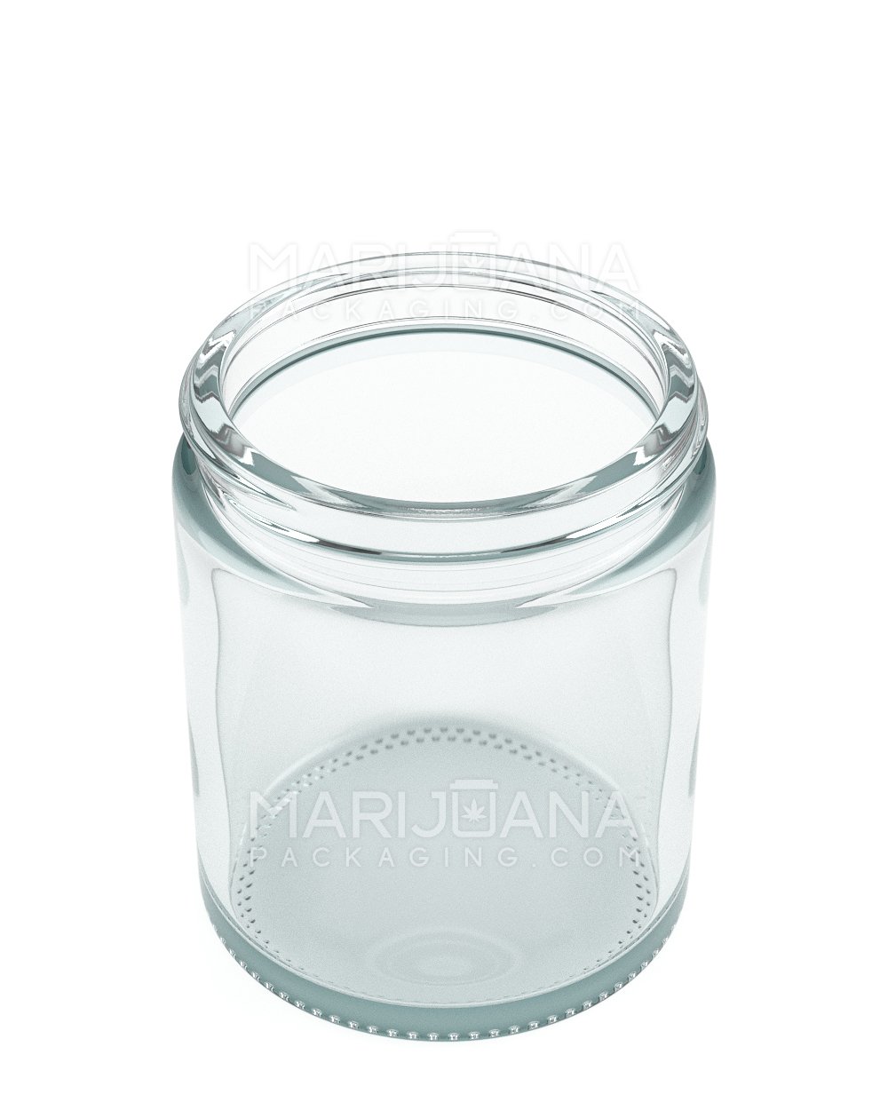 Straight Sided Clear Glass Jars | 63mm - 6oz - 12 Count - 3