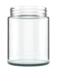 Straight Sided Clear Glass Jars | 78mm - 18oz - 48 Count