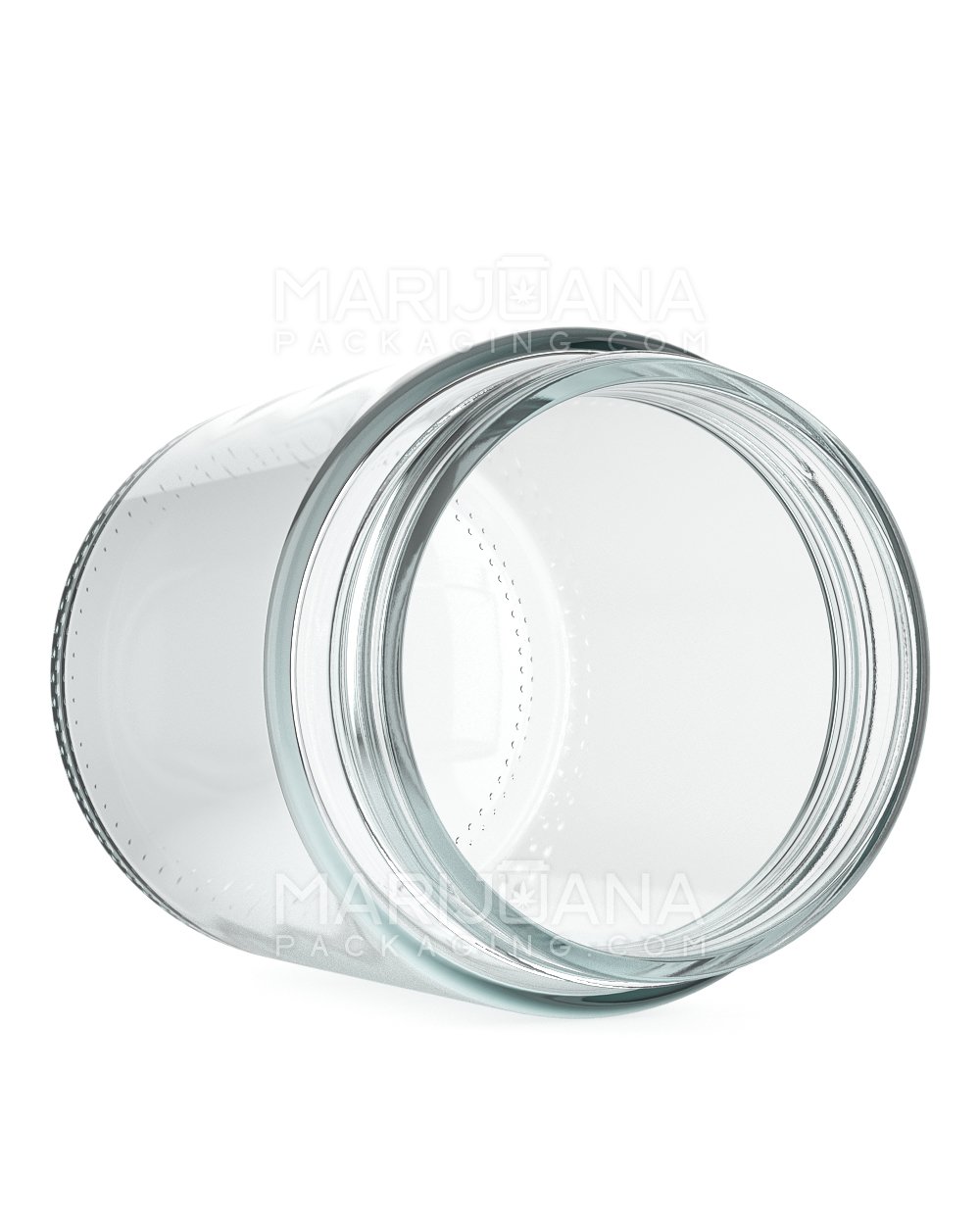 Straight Sided Clear Glass Jars | 78mm - 18oz - 48 Count - 4