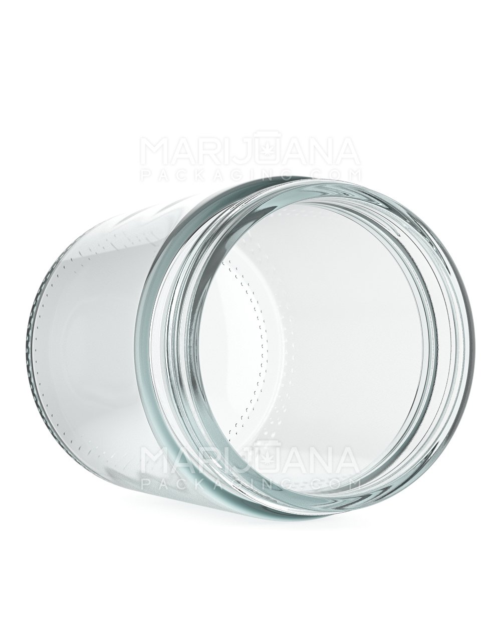 Straight Sided Clear Glass Jars | 80mm - 18oz - 24 Count - 3