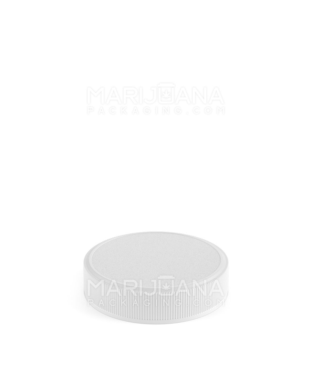 Straight Sided Clear Glass Jars with White Cap | 53mm - 2oz - 240 Count - 8