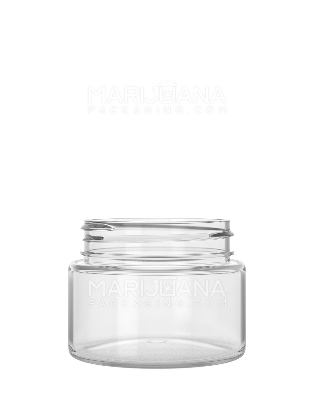 Straight Sided Clear Plastic Jars | 53mm - 2.5oz - 600 Count - 1