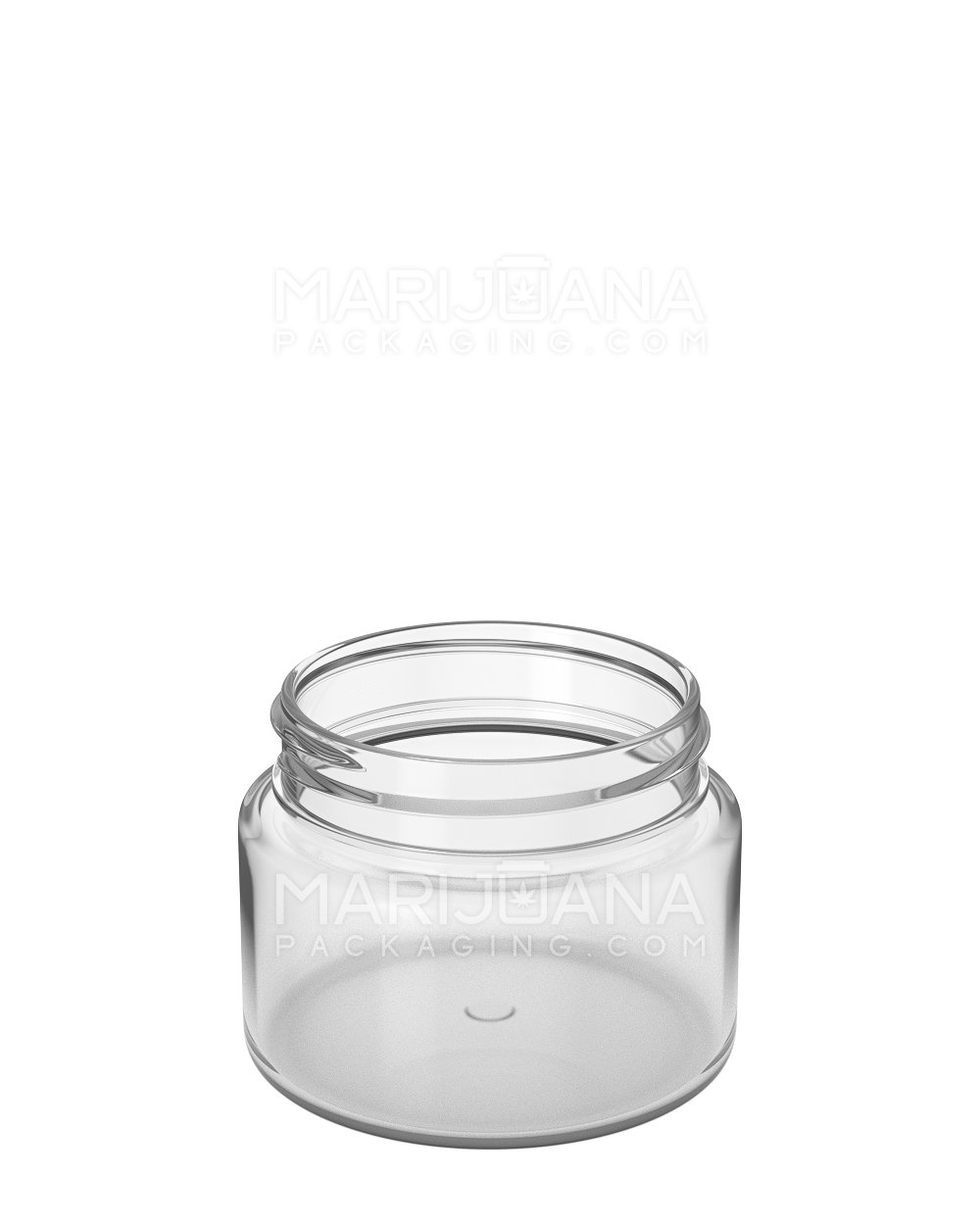 Straight Sided Clear Plastic Jars | 53mm - 2.5oz - 600 Count - 2