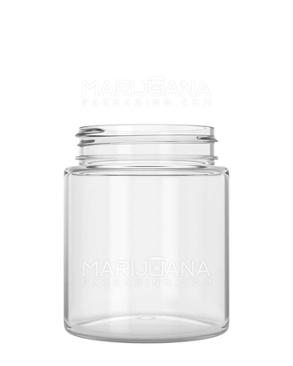 Straight Sided Clear Plastic Jars | 53mm - 5oz - 600 Count - 1