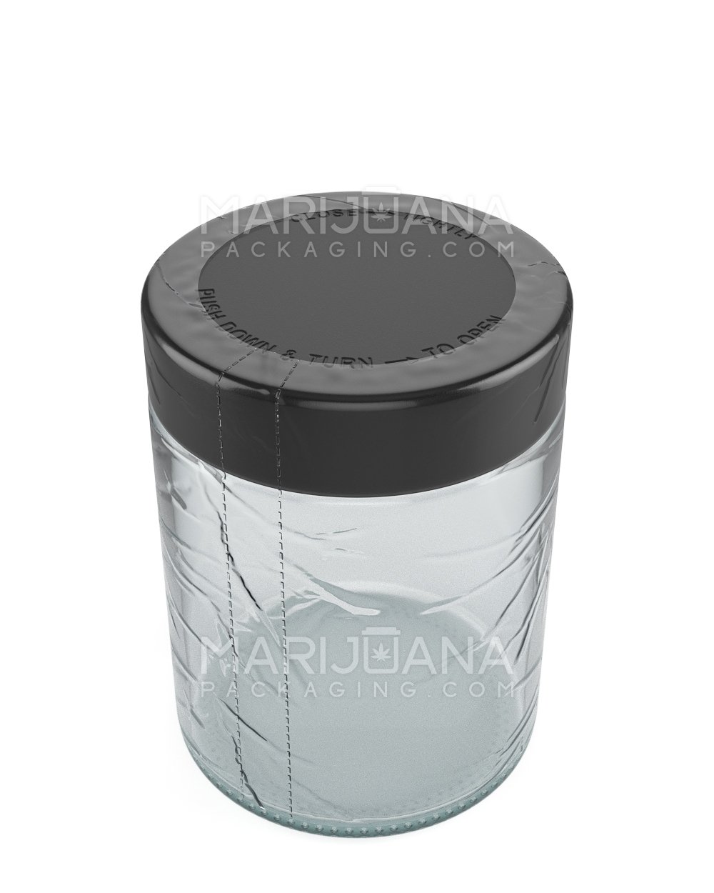 Tamper Evident | Heat Shrink Bands for Jars | 18oz - Clear Plastic - 1000 Count - 2