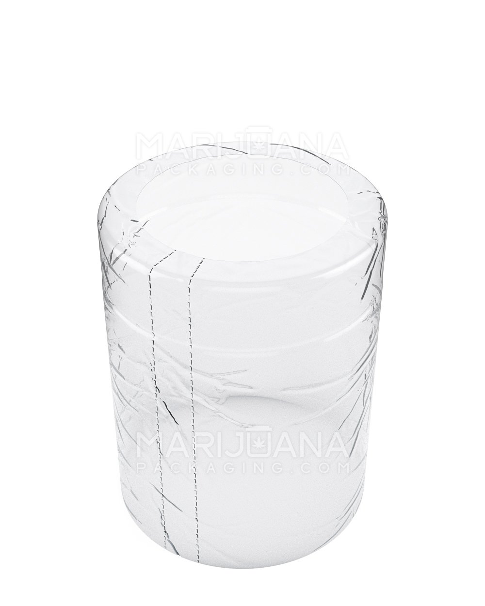 Tamper Evident Glass Jar Shrink Bands | 18oz - Clear Plastic | Sample - 1