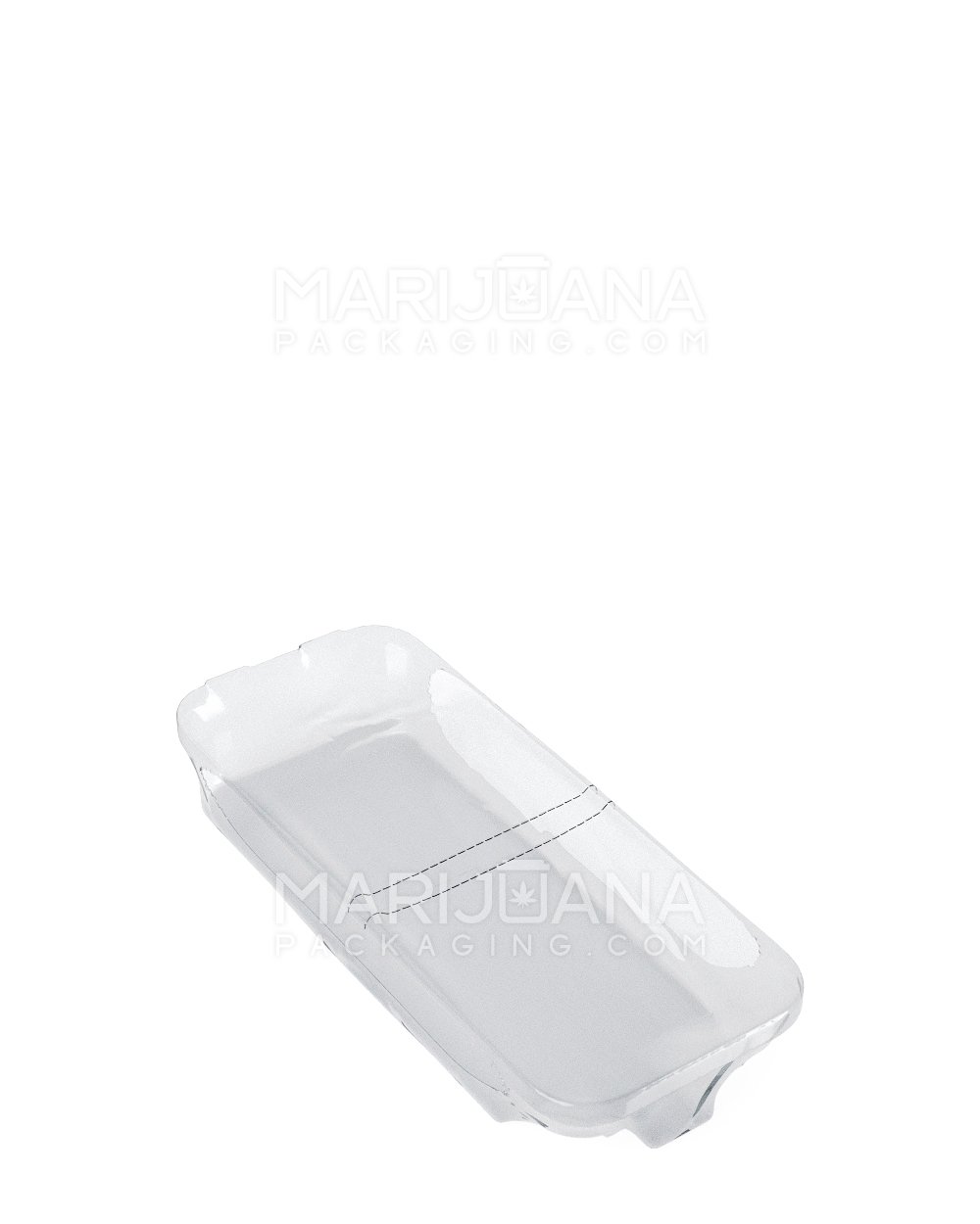 Tamper Evident | Heat Shrink Bands for Small Snap Box Case | 60mm x 120mm - Clear Plastic - 1000 Count - 1