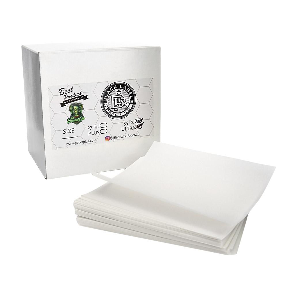 BLACK LABEL PAPER | Coated Parchment Paper | 4in x 4in - Silicone Ultra - 1000 Count - 6