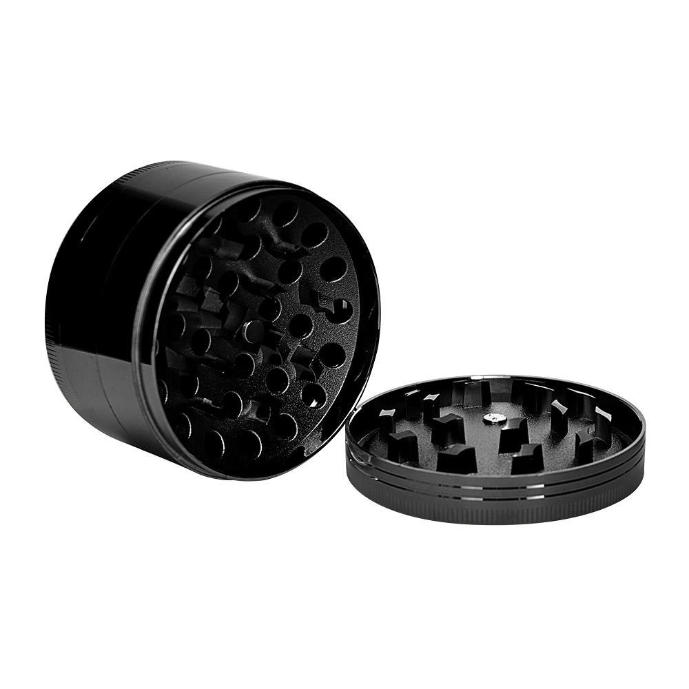 Vortex Magnetic Metal Grinder w/ Catcher | 4 Piece - 63mm - Black - 2