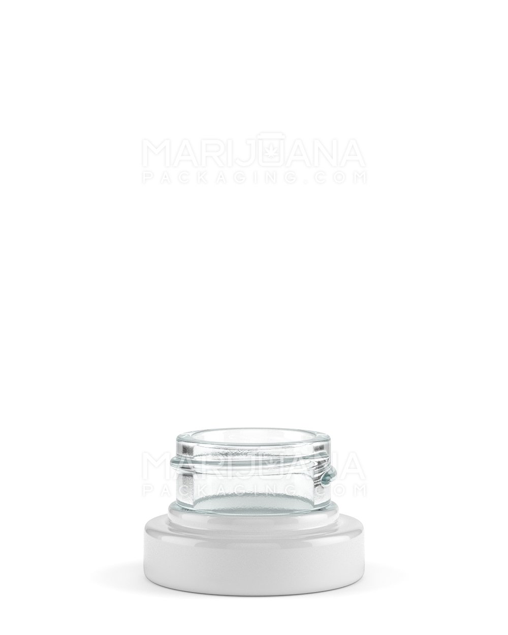 White Glass Concentrate Containers | 28mm - 5mL | Sample - 1