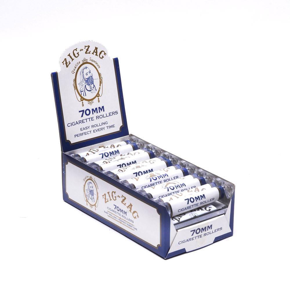 ZIG ZAG | 'Retail Display' Cigarette Rollers | 70mm - Easy Rolling - 12 Count - 1