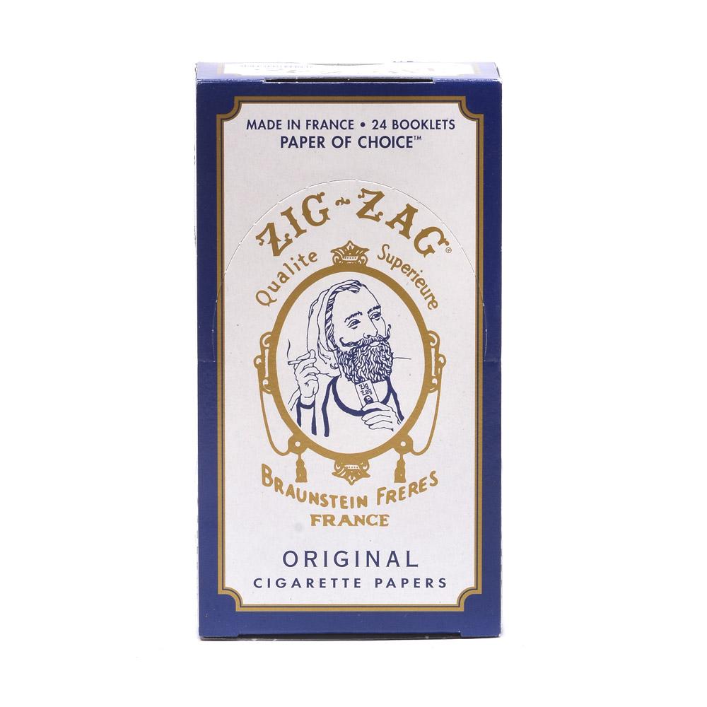 ZIG ZAG | 'Retail Display' Rolling Papers White | 70mm - Original - 24 Count - 2